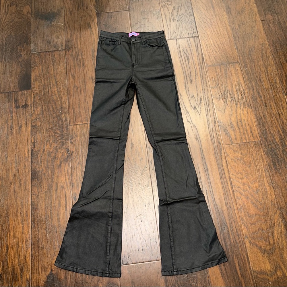 Edikted faux leather pants